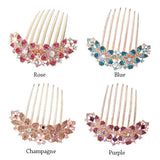 Rhinestone Hair Clip for Women Hair Comb Hairpin Hair Holders