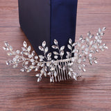 Crystal Rhinestone Hair Comb Bridal Headband Wedding Hair Accessories