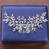 Crystal Rhinestone Hair Comb Bridal Headband Wedding Hair Accessories