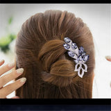 Crystal Flowers Hair Comb for Mother