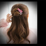 Crystal Flowers Hair Comb for Mother