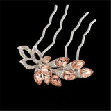 Crystal Flowers Hair Comb for Mother