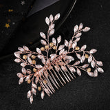 Beaded Fairy Tiaras Hairpins Wedding Accessories For Women