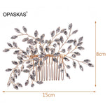 Beaded Fairy Tiaras Hairpins Wedding Accessories For Women