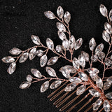 Beaded Fairy Tiaras Hairpins Wedding Accessories For Women