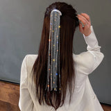 Crystal Tassel Wedding Hair Pins Banquet Hair Clip