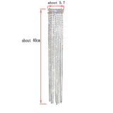 Crystal Tassel Wedding Hair Pins Banquet Hair Clip