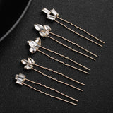 Rhinestone Hair Pins Wedding Hair Accessories