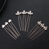 Rhinestone Hair Pins Wedding Hair Accessories