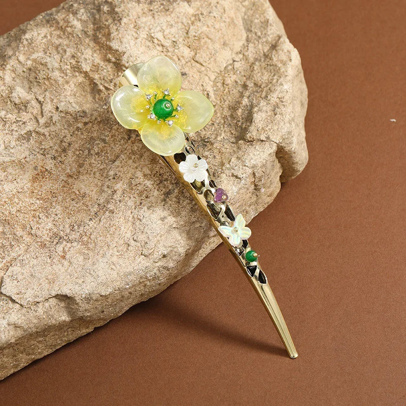 Rhinestone Hairpin Hair Claws Retro Hair Clips Accessories For Women