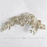 Bridal Rhinestone Headband Hair Clips Tiara Jewelry
