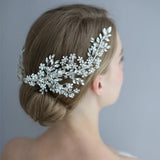 Bridal Rhinestone Headband Hair Clips Tiara Jewelry