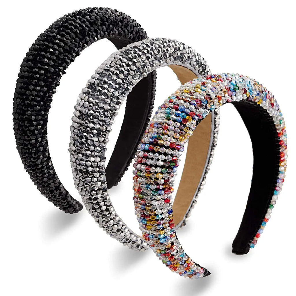 Sparkling Crystal Rhinestone Headband for Women