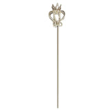 Rhinestone Magic Wand Scepter Pearl Crystal Pageant Costume Props