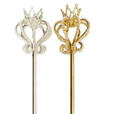 Rhinestone Magic Wand Scepter Pearl Crystal Pageant Costume Props