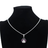 Rhinestone Men Necklace Ice Out Cubic Zircon Hip Hop Animals Beetle Pendant