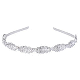 Rhinestone Metal Headband Wedding Crown Bridal Tiaras Hairband Women Hair Jewelr