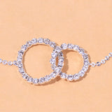 Rhinestone Metal Leg Chain Anklets Foot Accessories for Women
