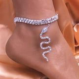 Rhinestone Anklet Foot Chain Bracelet Wedding Party Beach Jewelry