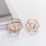 6pcs Rhinestones Charms K Hollow Out Wirewound Pendant Necklace Material