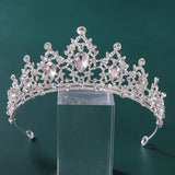 Crystal Crown Tiaras Bridal Hair Jewelry Wedding Accessories