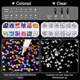 Rhinestone Kit with 4000 Rhinestones, Glue, and Wax Pencil