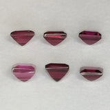 Rhodolite Garnet Princess Cut 3mm 1ct Gemstone