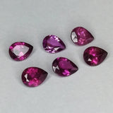 Rhodolite Garnet Pear Cut 4x3mm 1ct