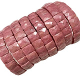 Rhodonite Stone Beads 8*14mm Bracelet Natural Gemstone Jewerly Bangle