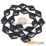 Rhombus Faceted Agate Beads 15in Strand