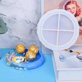 Rhombus Tray Silicone Mold for Home Table Decoration