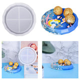 Rhombus Tray Silicone Mold for Home Table Decoration