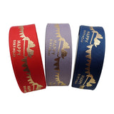 Polyester Ribbon Bow 2.5cm 10Yard Cake Baking Floral Happy Birthday Decoration