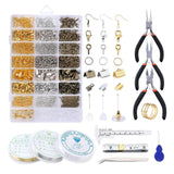Ribbon Ends Kit with Plier Earring Findings DIY