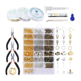 Ribbon Ends Kit with Plier Earring Findings DIY