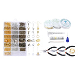 Ribbon Ends Kit with Plier Earring Findings DIY
