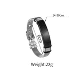 Stainless Steel Mesh Bracelet Watch Chain, Adjustable Size