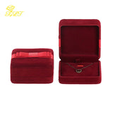 Velvet Ring Box Bracelet Earrings Pendant Semi-circular Jewelry Display