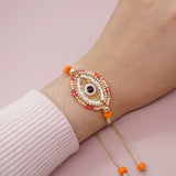 Rice Ball Bracelet Devil's Eye Bohemia Beaded Bracelet