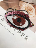 Rice Ball Bracelet Hand woven Hyperbole eye Versatile Adjustable