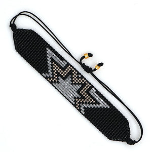 Adjustable Lucky Eye Multi-Layer Beaded Bracelet