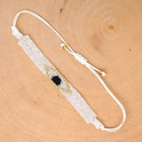 Adjustable Lucky Eye Multi-Layer Beaded Bracelet