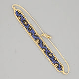 Cow Leopard Print Beaded Bracelet Bohemia Unisex Adjustable
