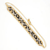 Cow Leopard Print Beaded Bracelet Bohemia Unisex Adjustable