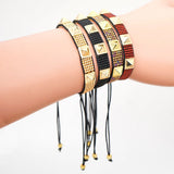 Hand Woven Retro Bohemia Beaded Unisex Bracelet