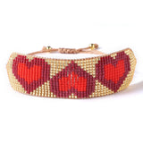 Rice Ball Bracelet Hand woven Adjustable Unisex Bracelet