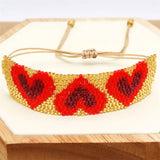 Rice Ball Bracelet Hand woven Adjustable Unisex Bracelet