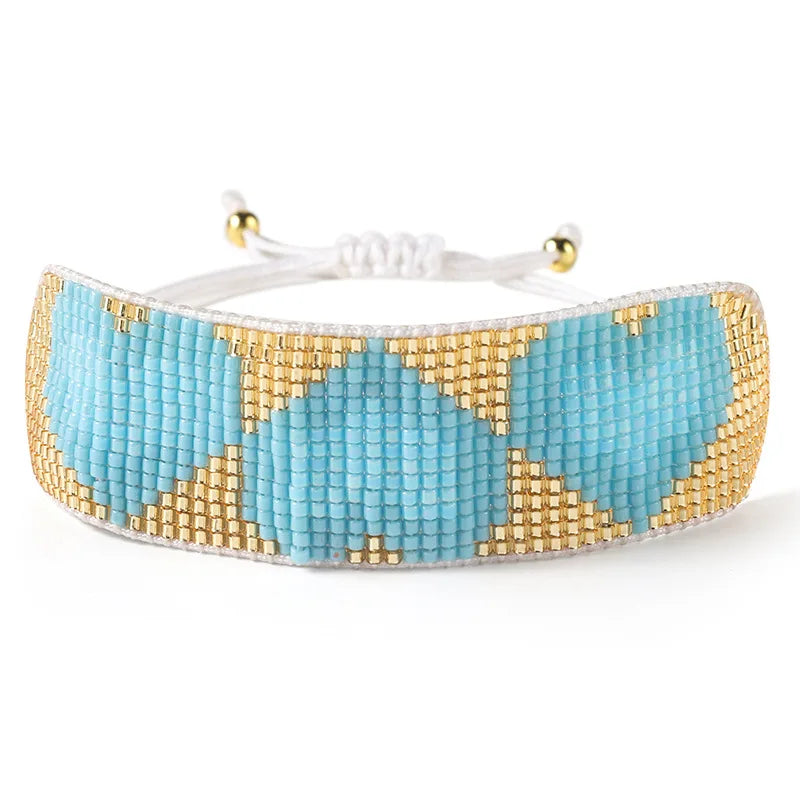 Rice Ball Bracelet Hand woven Adjustable Unisex Bracelet