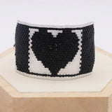 Rice Ball Bracelet Heart-shaped Bohemia Adjustable Unisex Bracelet