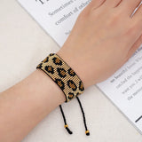 Leopard Print Bohemia Beaded Bracelet